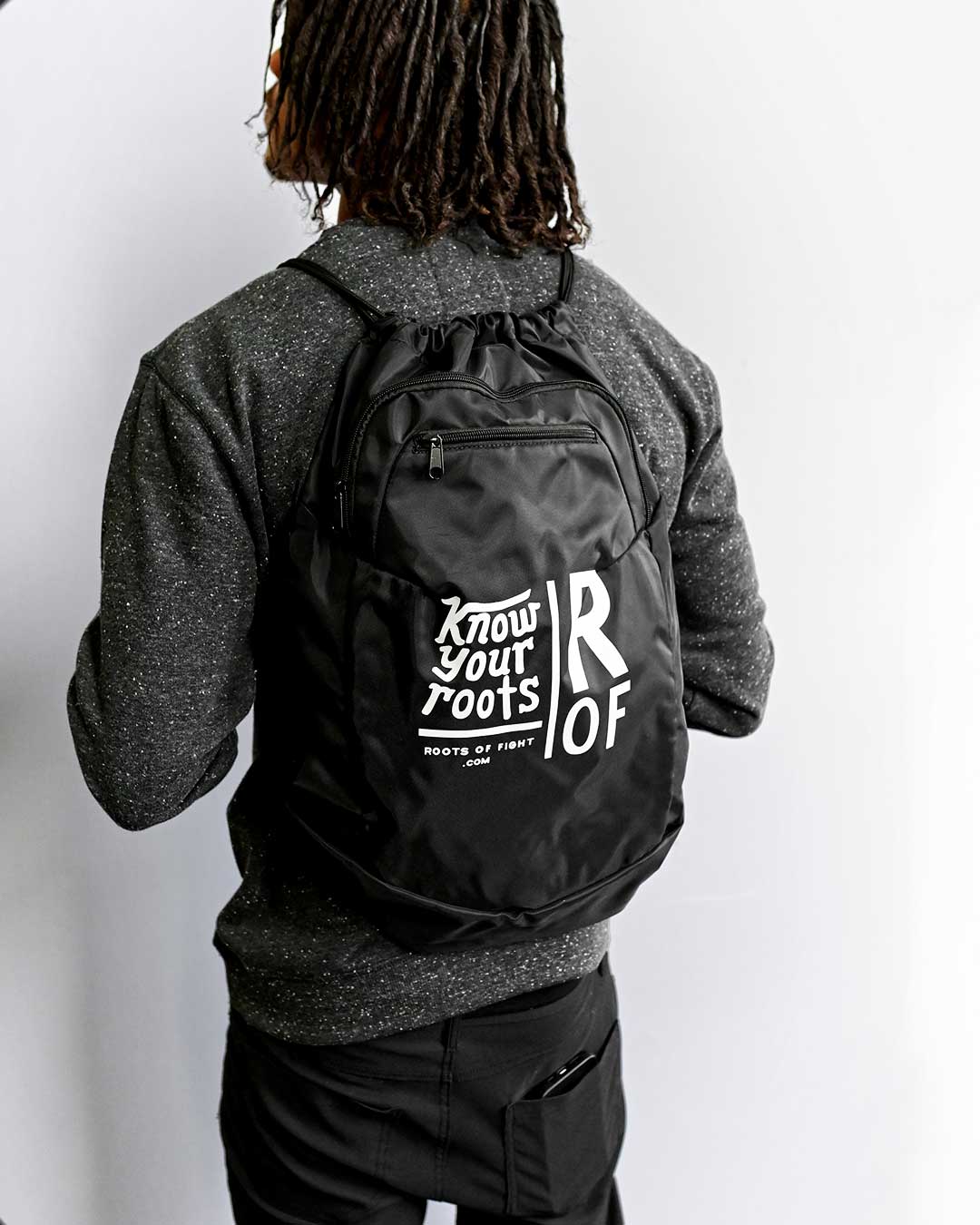 ROF Know Your Roots Drawstring Bag - Roots of Fight