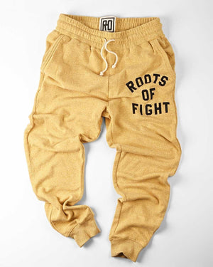 Roots of Fight Super Soft Yellow Sweatpants