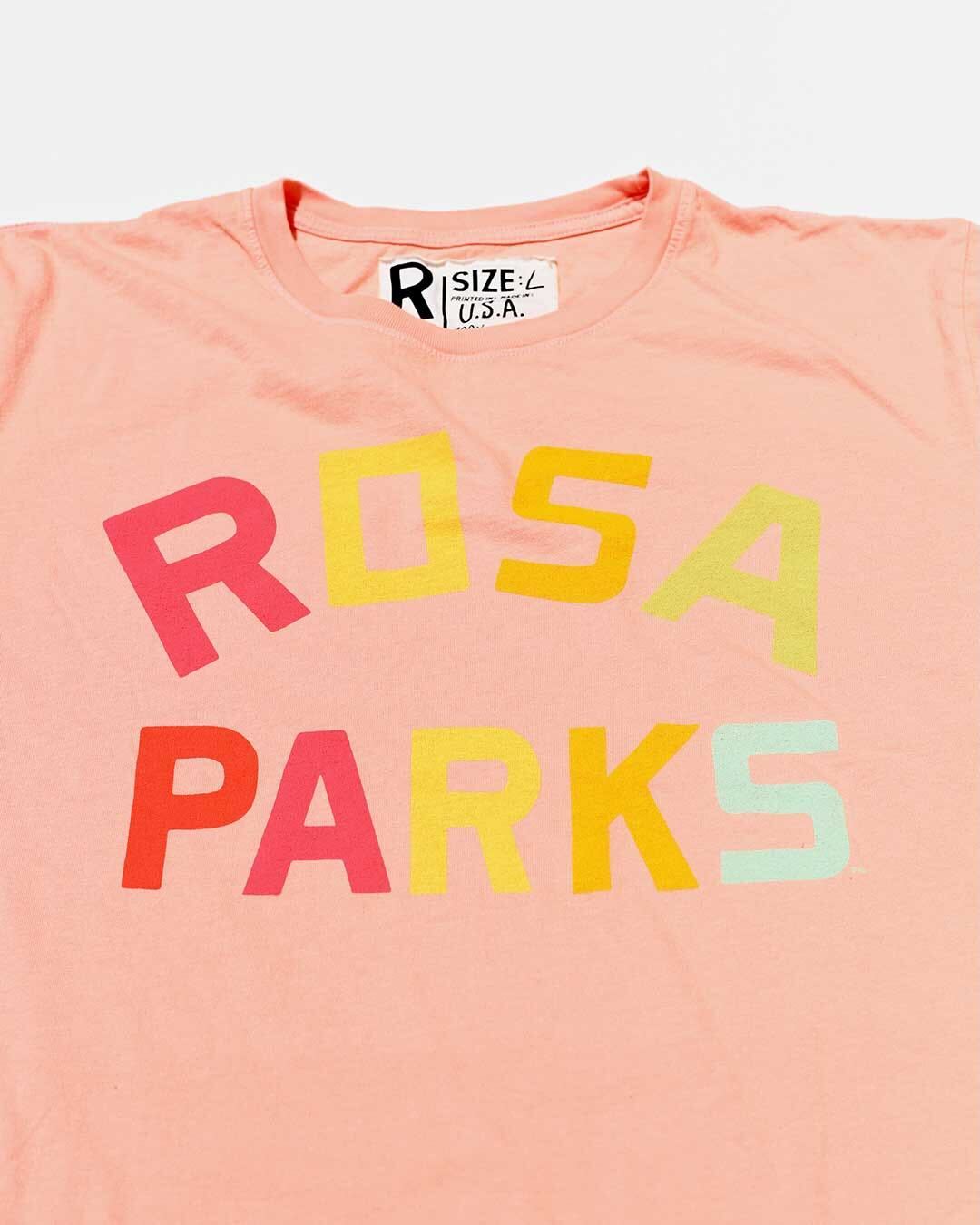 Rosa Parks Legacy Coral Tee - Roots of Fight Canada