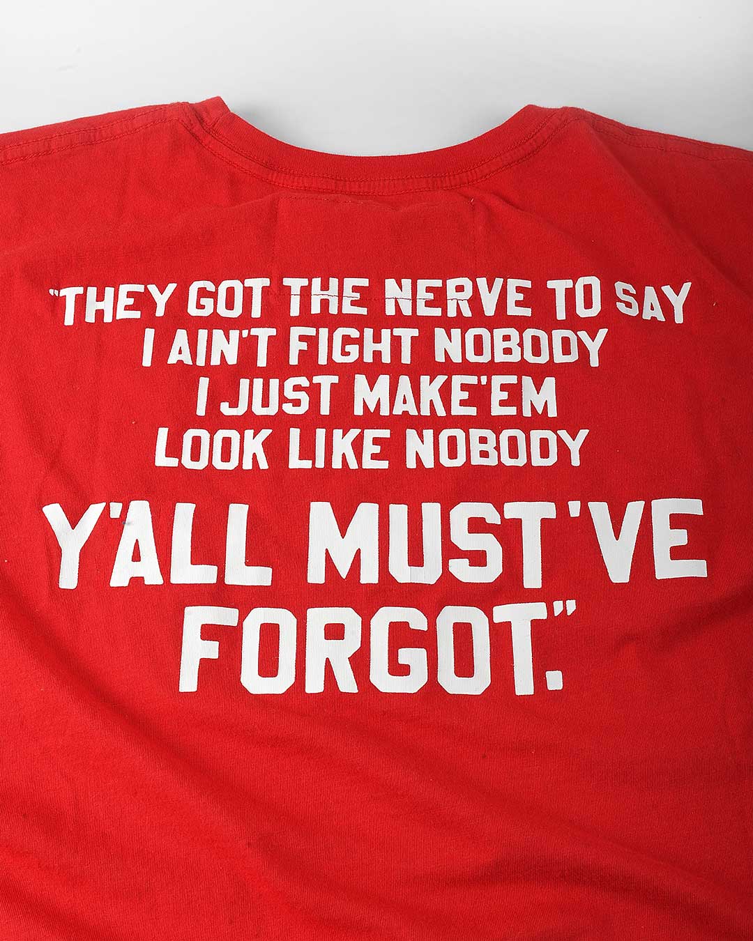 Roy Jones Jr. H.O.F. Red Tee - Roots of Fight Canada