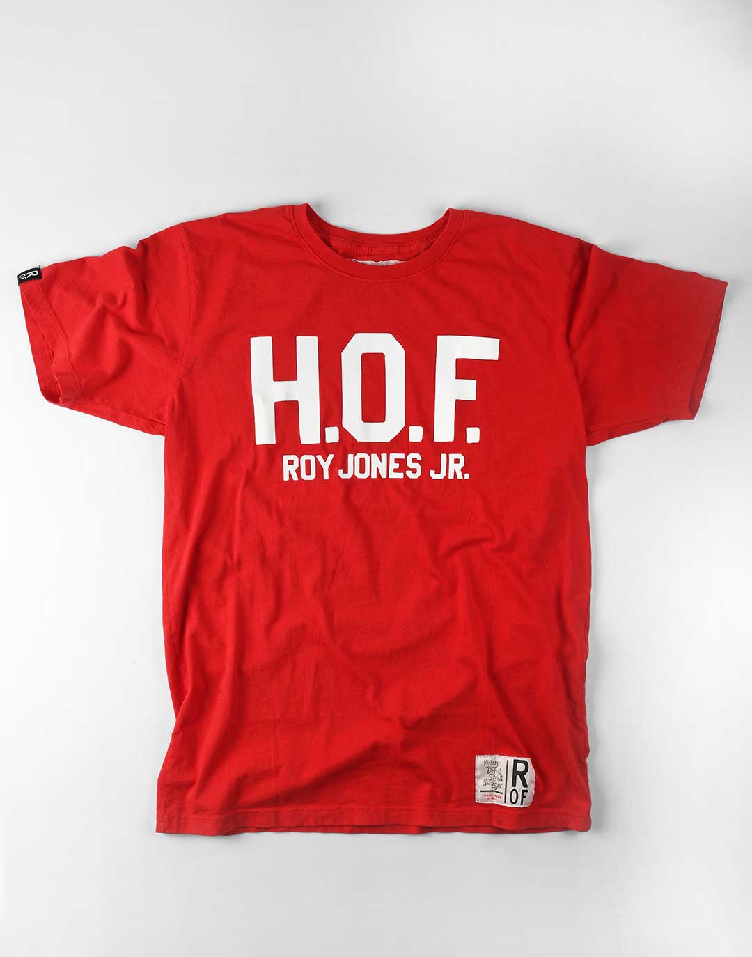 Roy Jones Jr. H.O.F. Red Tee - Roots of Fight Canada