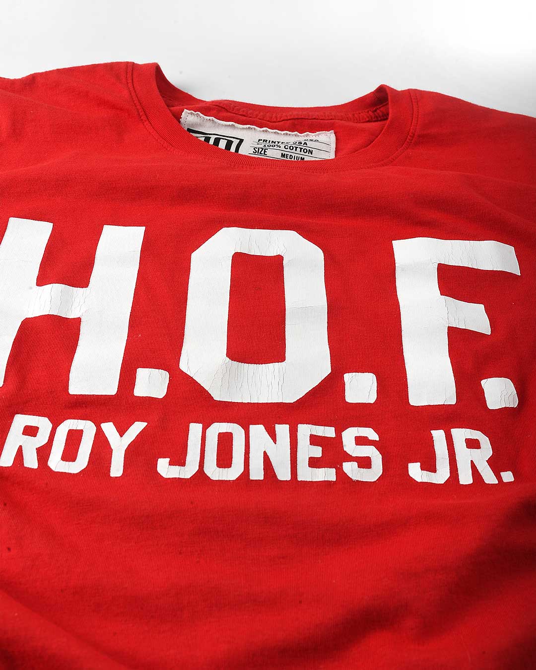 Roy Jones Jr. H.O.F. Red Tee - Roots of Fight Canada