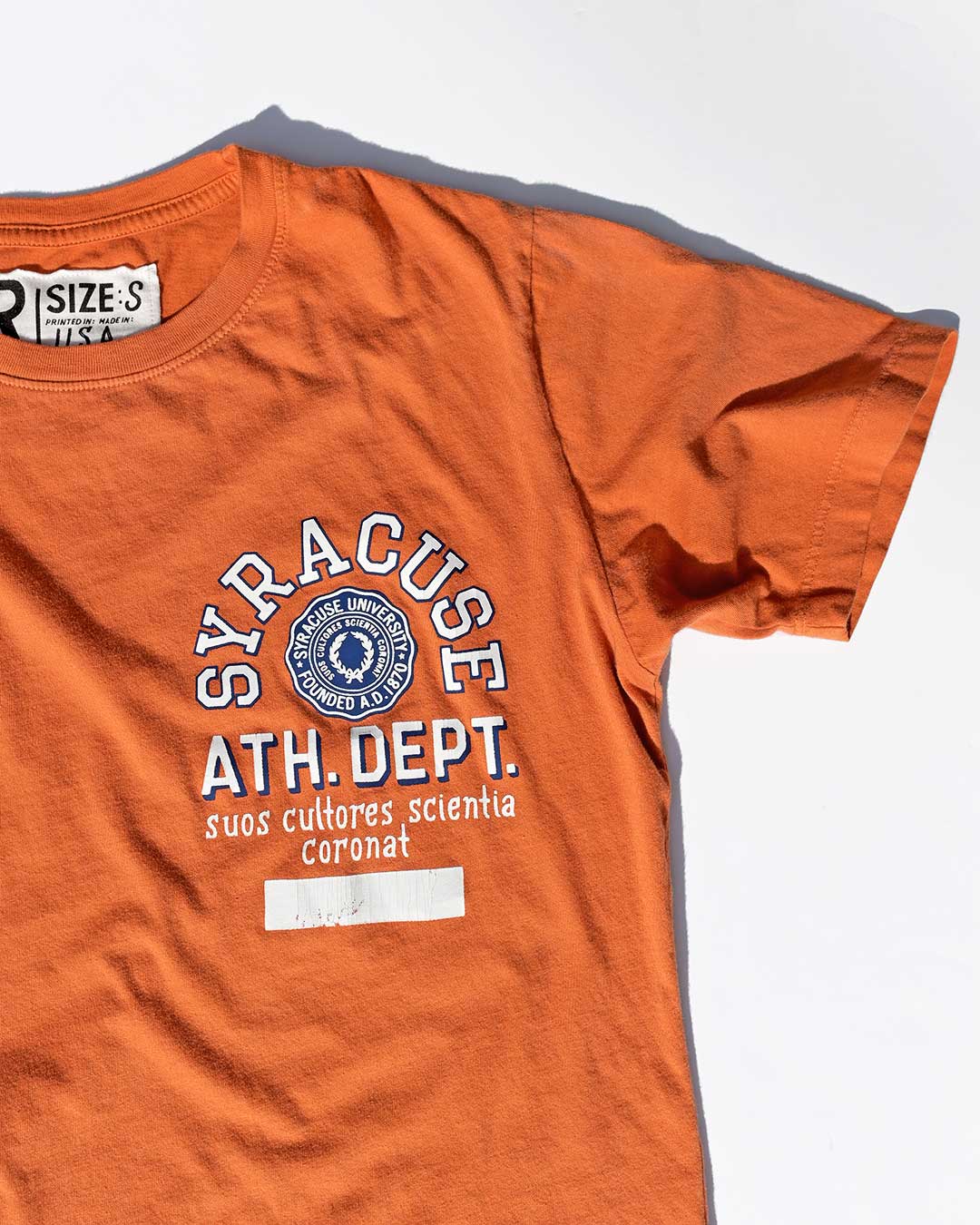 Syracuse Ath. Dept. Orange Tee - Roots of Fight