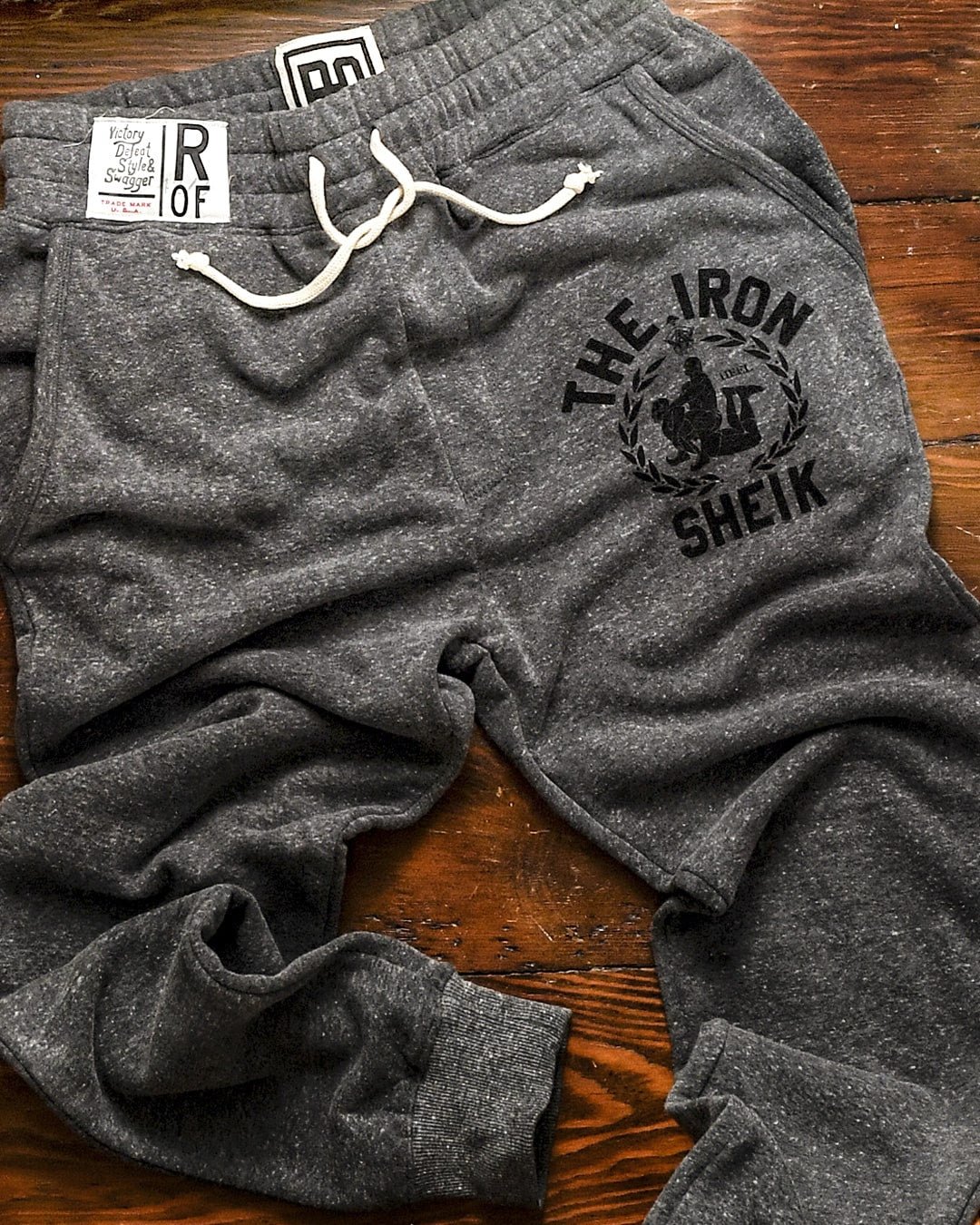 The Iron Sheik Grey Sweatpants - Roots of Fight
