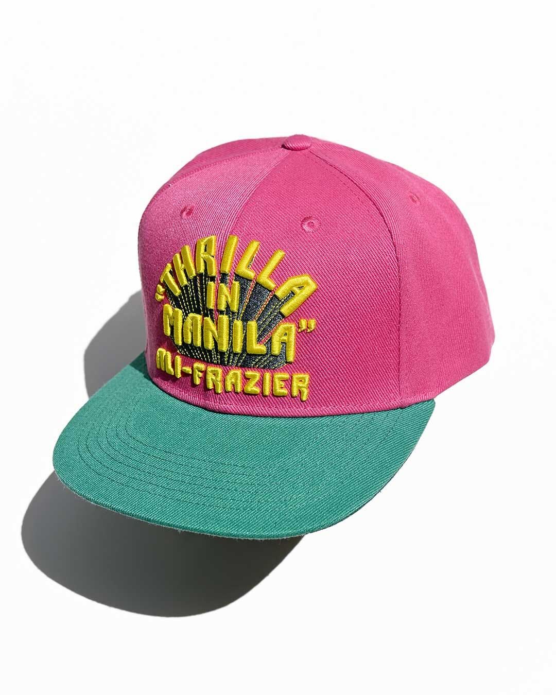 Thrilla in Manila Pink Snapback Hat - Roots of Fight Canada