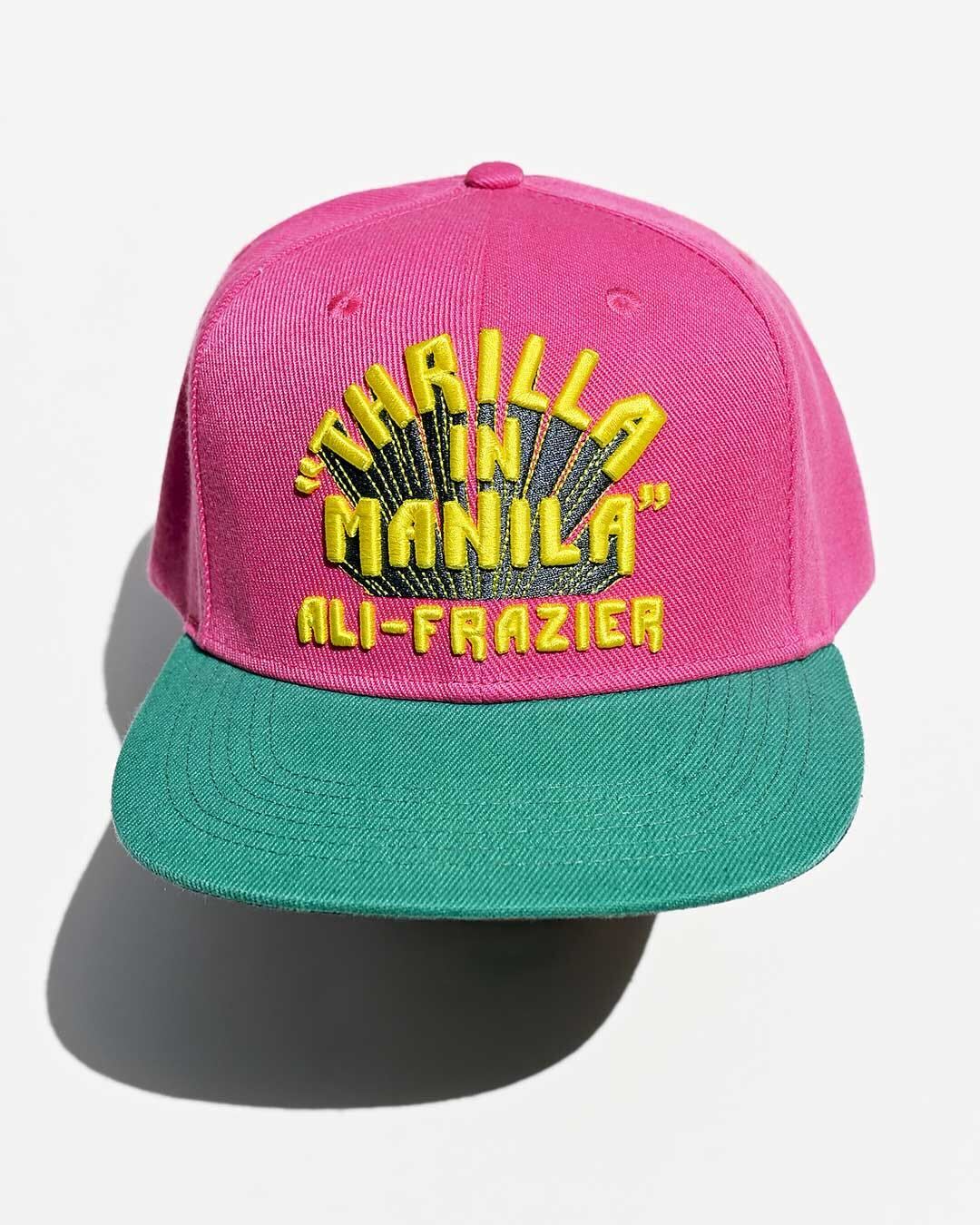 Thrilla in Manila Pink Snapback Hat - Roots of Fight