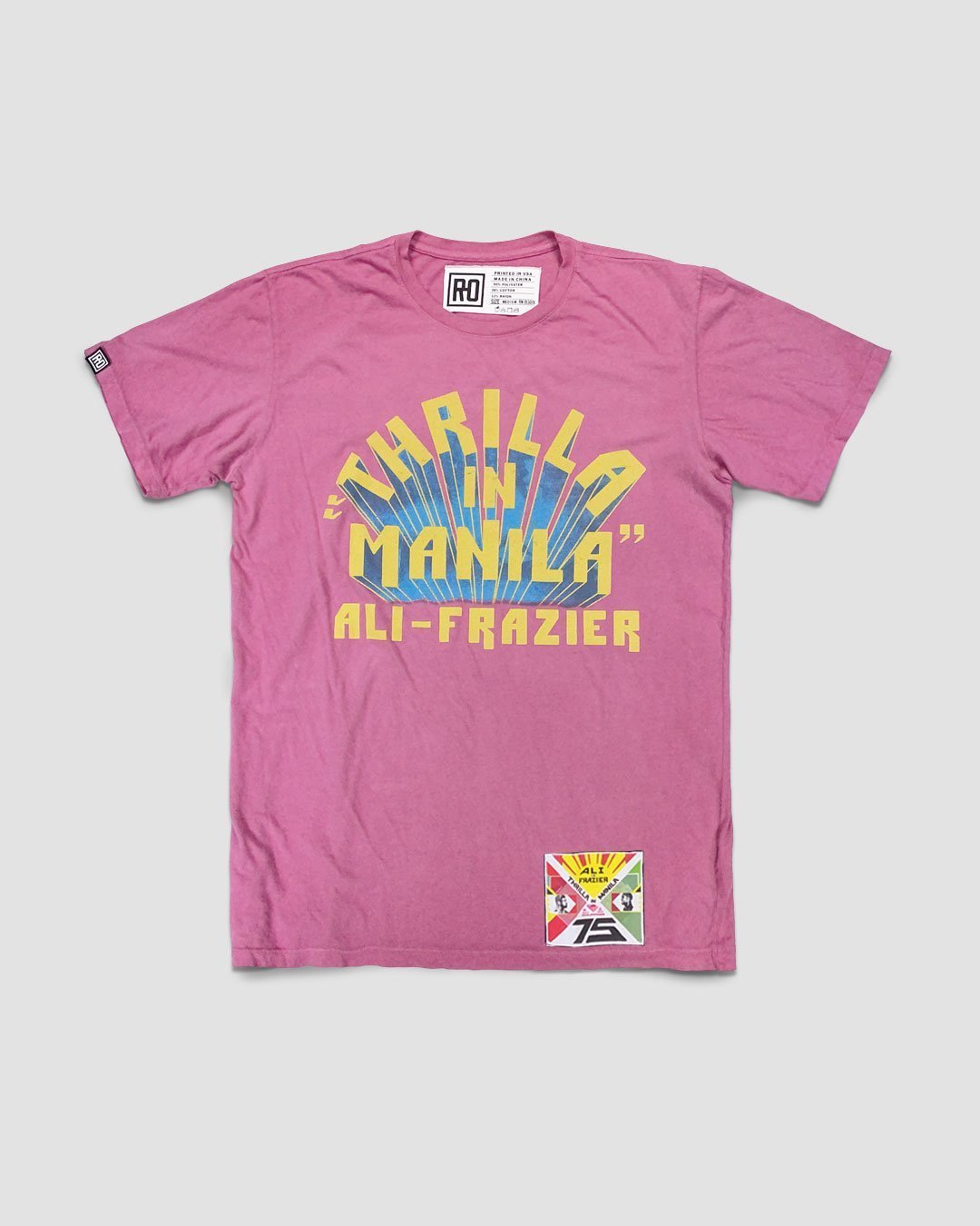 Thrilla in Manila Text Tee - Roots of Fight