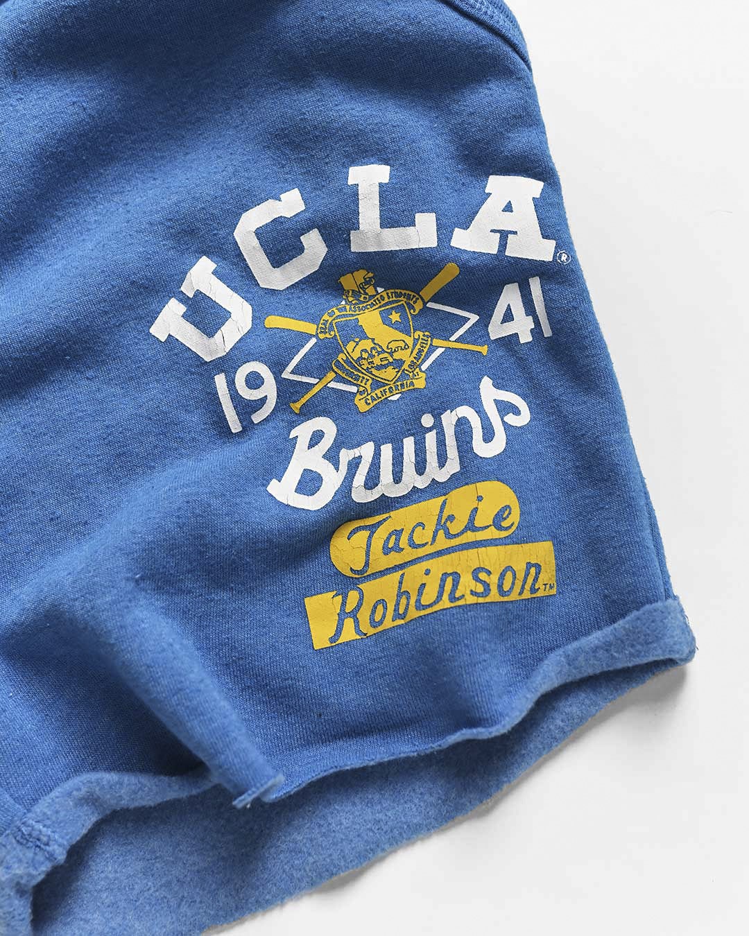 UCLA - Jackie Robinson Baseball Blue Shorts - Roots of Fight