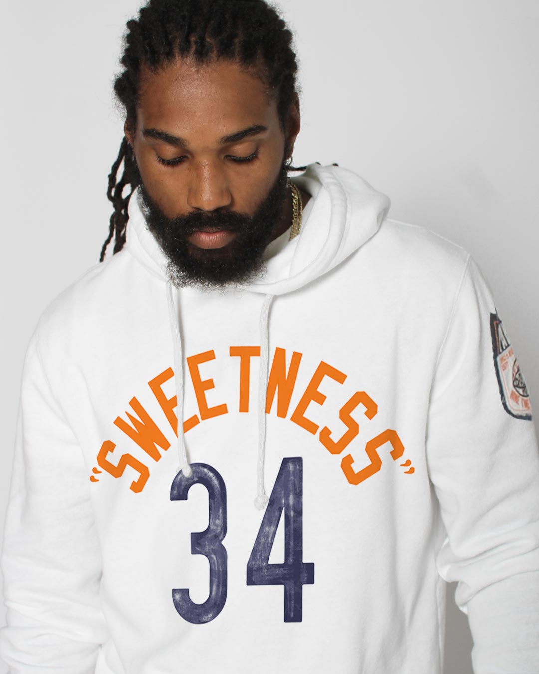 Walter Payton Sweetness #34 Pullover Hoody - Roots of Inc dba Roots of Fight