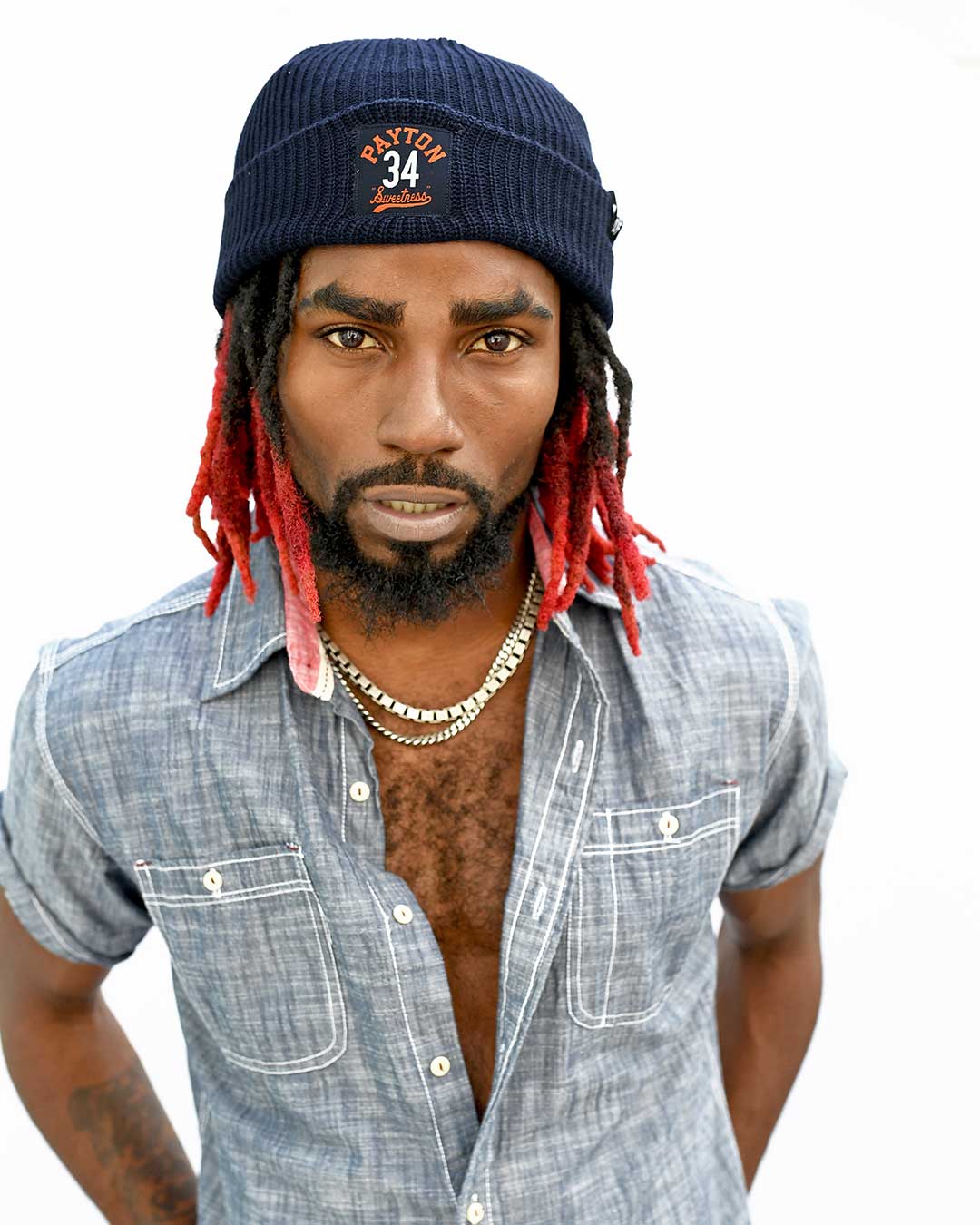 Walter Payton Sweetness Navy Beanie - Roots of Fight