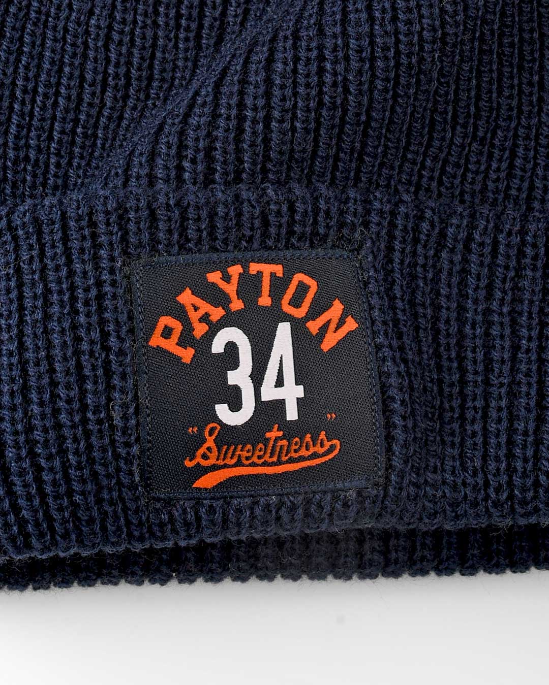 Walter Payton Sweetness Navy Beanie - Roots of Fight