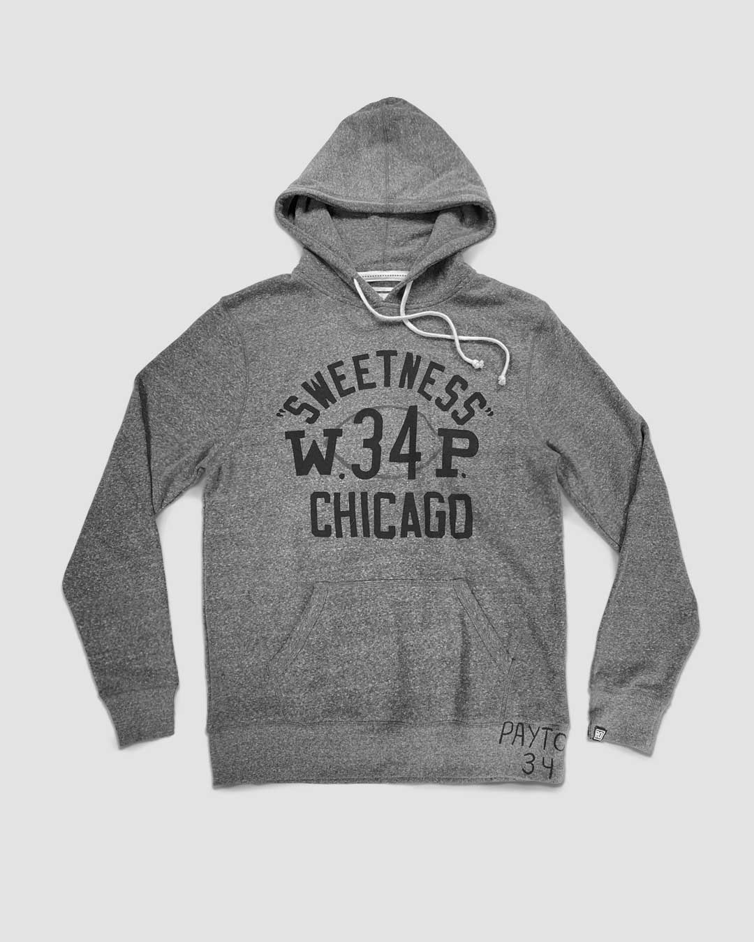 Stylish design SPORT AND ICON Walter Payton Sweetness #34 Pullover Hoody  from Roots of Fight Sales for Adult and Kids Family, Gift