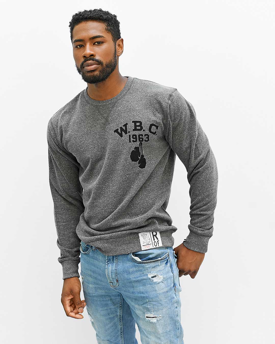 WBC 1963 Grey Sweatshirt - Roots of Fight
