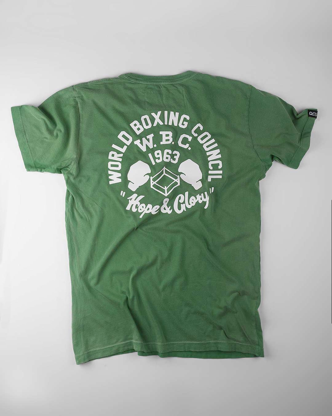 WBC 1963 Hope &amp; Glory Green Tee - Roots of Fight