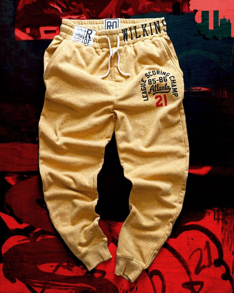 Wilkins Scoring Champ Yellow Sweatpants