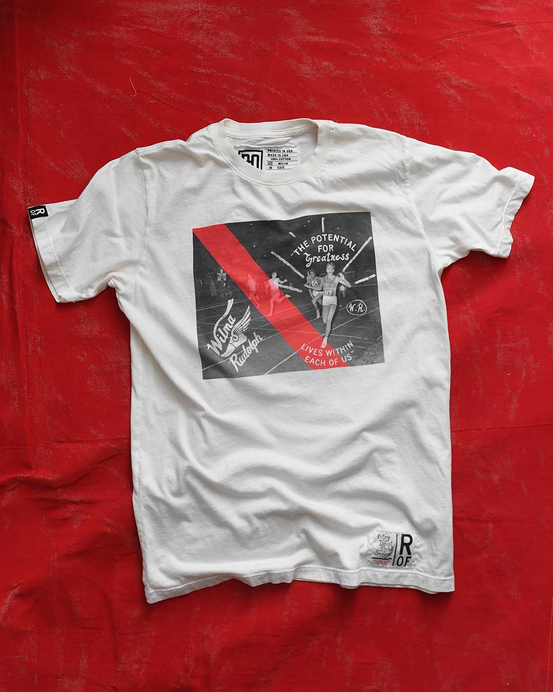 Wilma Rudolph &#39;Potential for Greatness&#39; Photo Tee - Roots of Fight