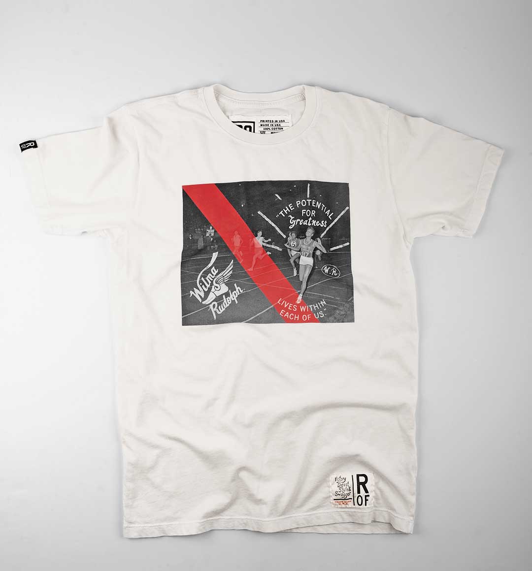 Wilma Rudolph &#39;Potential for Greatness&#39; Photo Tee - Roots of Fight