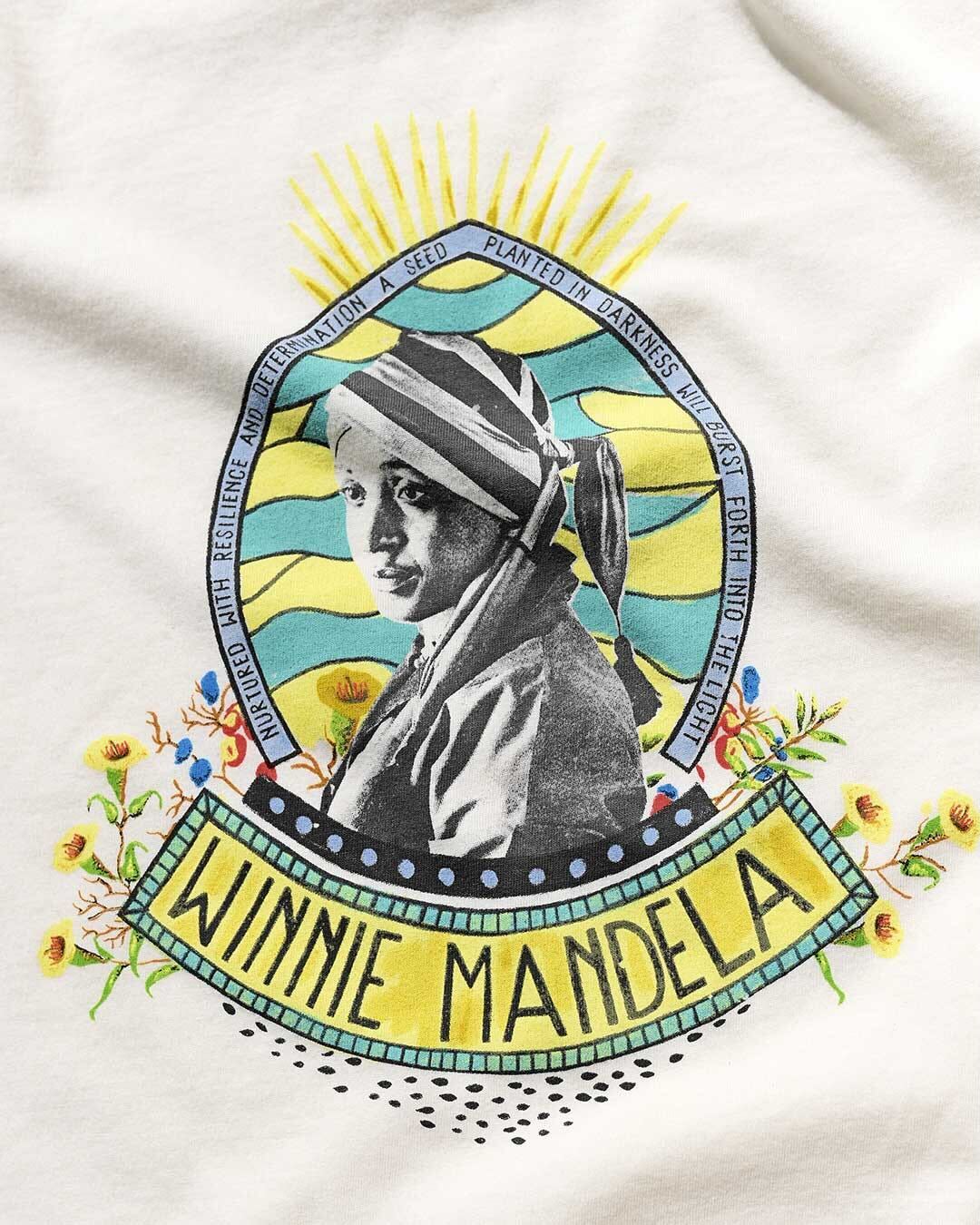 Winnie Mandela Photo Tee - Roots of Fight Canada